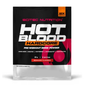 Предтренировъчен бустер Hot Blood / SciTec 25гр доза