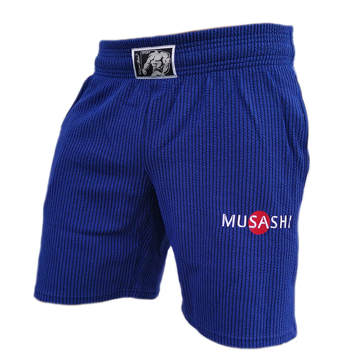 Къси гащета за фитнес Musashi сини