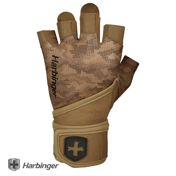 Фитнес ръкавици Power 2.0 Camo / Harbinger