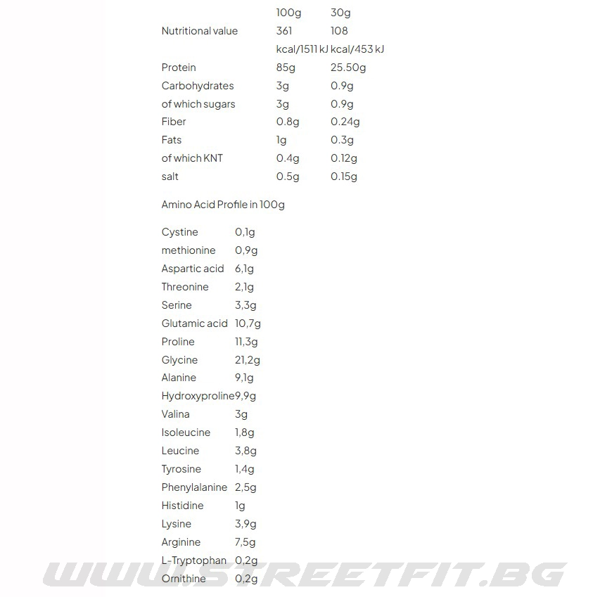 Телешки протеин Beef protein / Real Pharm - Image 2